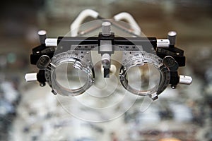 Optometrist spectacles