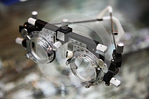 Optometrist spectacles photo