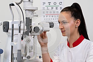 Optometry lab