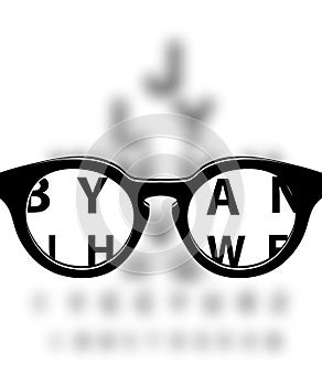 Optometry medical background