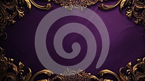 opulence purple and gold background