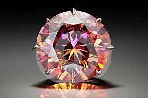 Opulent Colorful diamond. Generate Ai