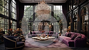 opulent home interior luxury photo