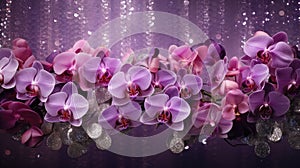 opulent luxury flower background