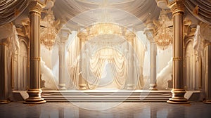 opulent luxury party background