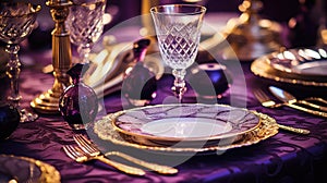 opulent luxury purple background