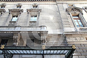 opéra-comique building in paris (france)