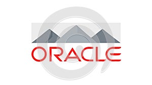 ORACLE Logo for Database and Enterprise Software, vector design Generative AI