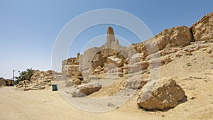 Oracle Temple in the Siwa Oasis, Egypt.