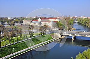 Oradea aerial view photo