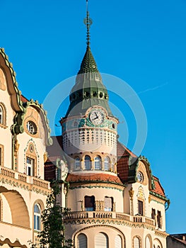 Oradea city center Union Square iconic building