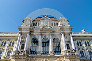 Oradea City Hall building, Crisana Region, Romania