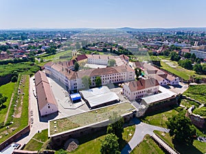 Oradea fort from above