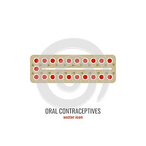 Oral contraception icon