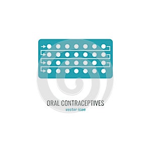 Oral contraception icon