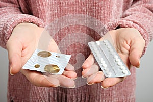 Oral contraceptive pills and condom