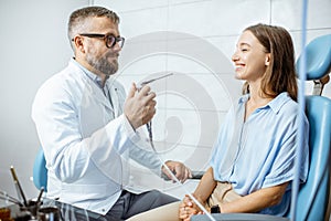 Oral flushing procedure at the ENT office