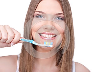 Oral hygiene, concept