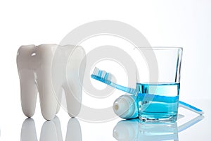 Oral hygiene and dental health care concept