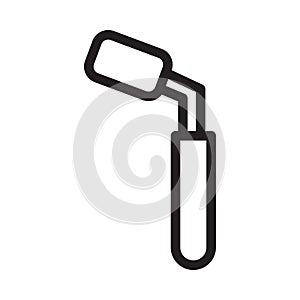 Oral vector thin line icon