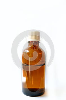Oral liquid glass bottle-packaging for liquid medicines and essential oils