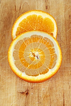 Orance slices photo