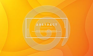 Naranja abstracto es un telarana encabezamiento cobertura folleto formato publicitario para sitios telarana a los demás 