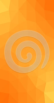Orange abstract Low Polygonal background Triangular design