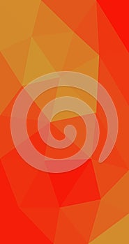 Orange abstract Low polygonal Texture Triangular