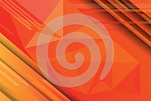 orange abstract technology texture background vector design.