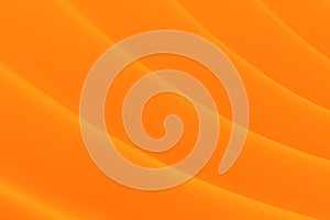 Orange abstract waves background 3D