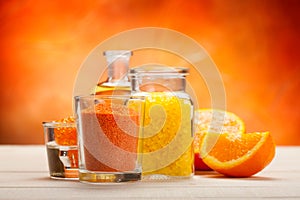 Orange aromatherapy - bath salt