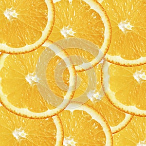 Orange background fruit