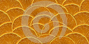 An orange background is made of orange`s lobules