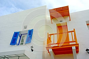 Orange Balcony