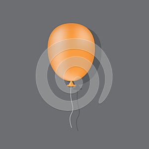 Orange ballon