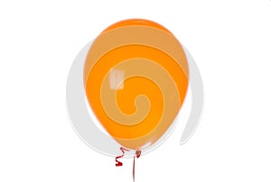 Orange Balloon isolated