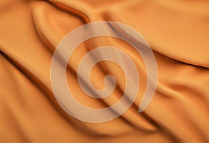 Orange - beige chamois cloth