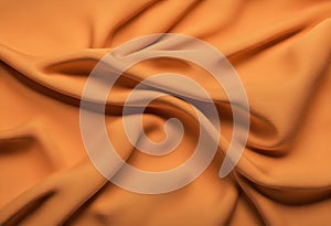 Orange - beige chamois cloth