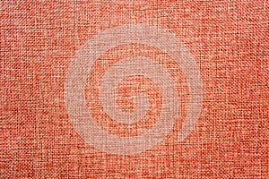 Orange and beige multicolored burlap background