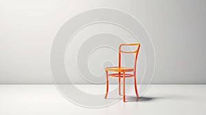 orange Bistro chair