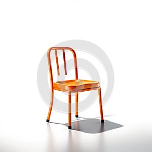 orange Bistro chair
