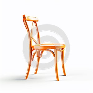 orange Bistro chair