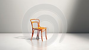 orange Bistro chair