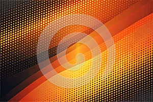 Orange and Black Abstract Gradient Dynamic Background