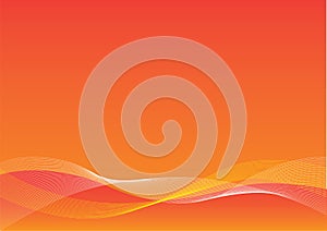 Orange Blend Background photo