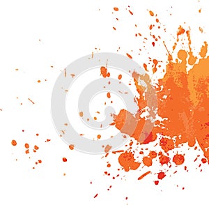 Orange blot