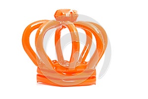 Orange blown up crown