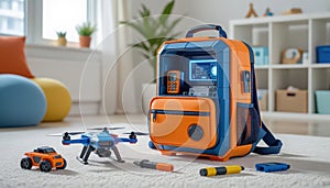 Tech Lab Backpack Toy with Gadgets