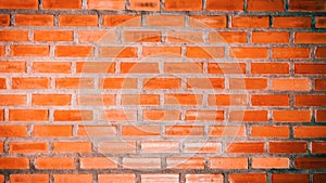 Orange brick wall background,brick texture
